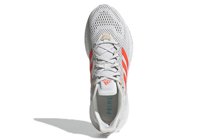 adidas PureBoost 21 'White Solar Red' GY5102