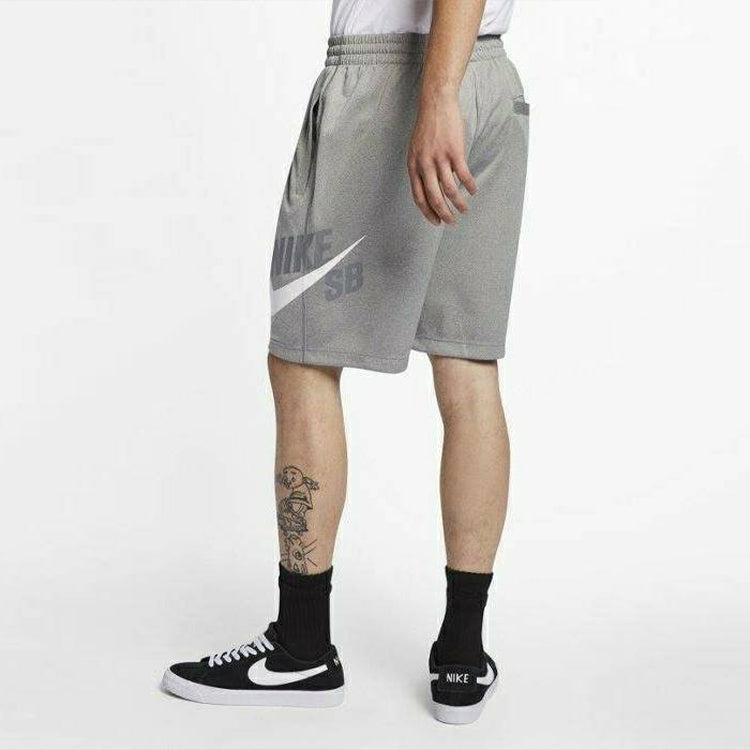 Nike SB Skateboard Men Skateboard Shorts Training Pants Jogging Shorts Men Grey Gray BQ9427-082