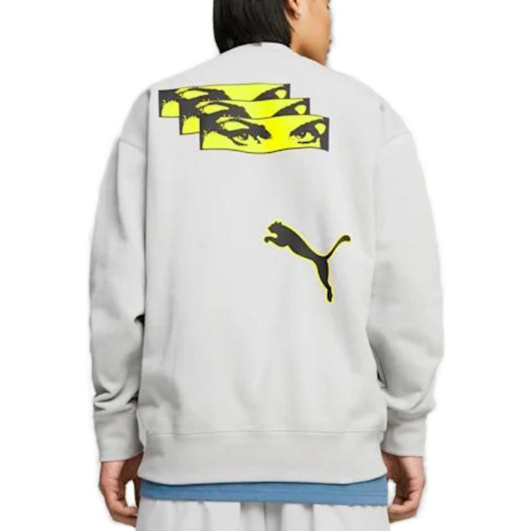 PUMA X Perks And Mini Crewneck Sweatshirt 'Grey' 620231-10