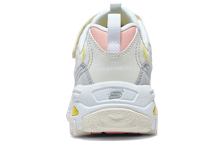 (GS) Skechers Dlites Shoes 'Beige Grey' 319001L-NTMT