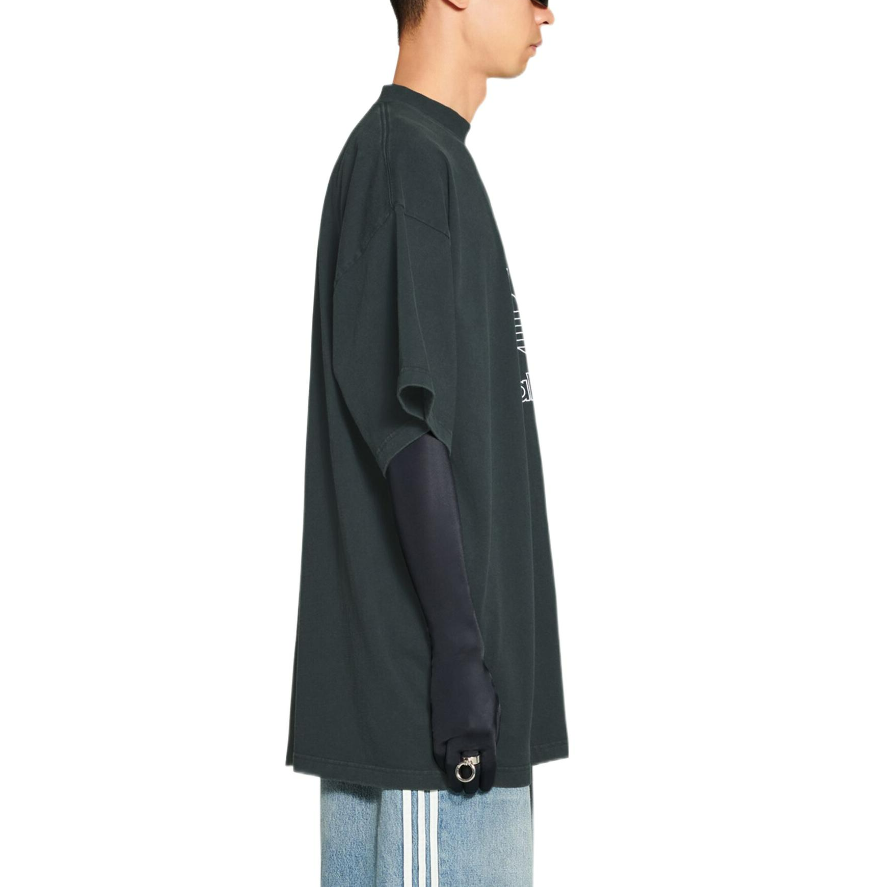 Balenciaga x adidas T-Shirt Oversized 'Green' 723976TNVN83775