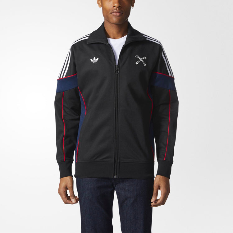 adidas originals x Bonethrower Crossover Sports Long Sleeves Jacket Black CD4658