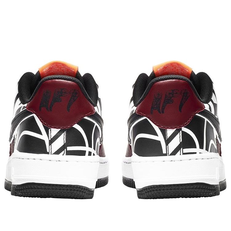 (GS) Nike Air Force 1 Low 'Black White Red' 820438-607