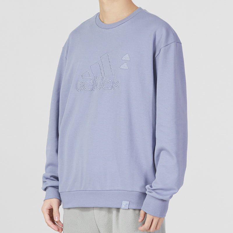 adidas St Gen-Zhai Logo Sweatshirts 'Purple' IA6955