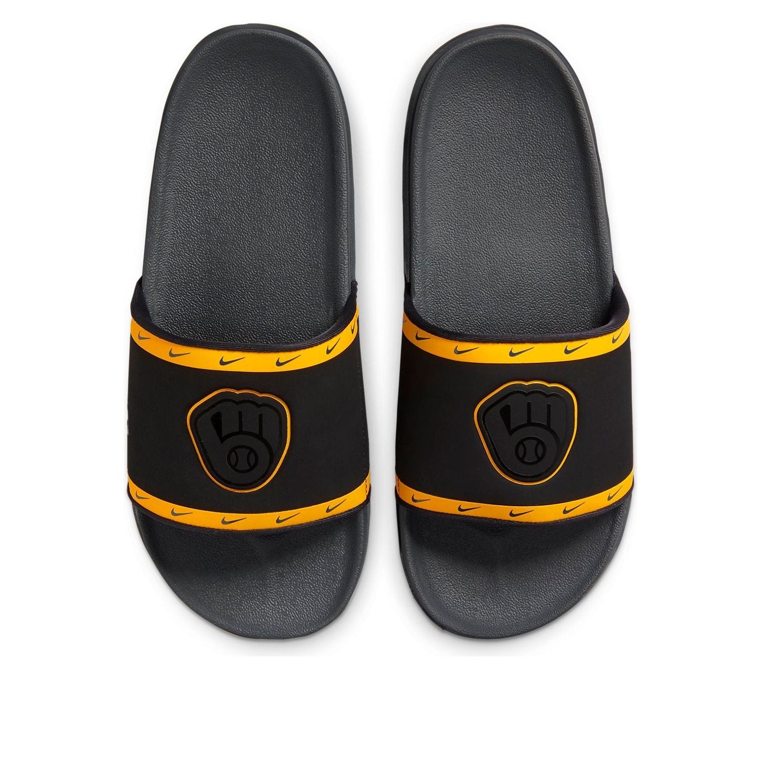 Nike MLB x OffCourt Slide 'Milwaukee Brewers' DH6977-001