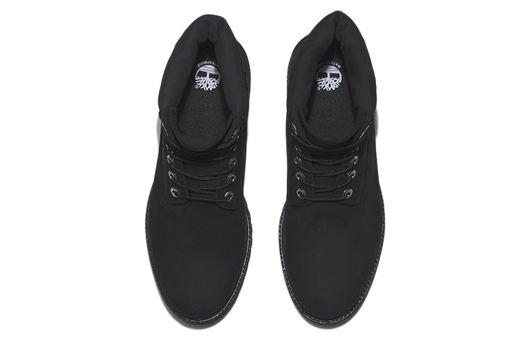 Timberland Premium 6 Inch Waterproof Boots 'Black Waterbuck' A5PKA001