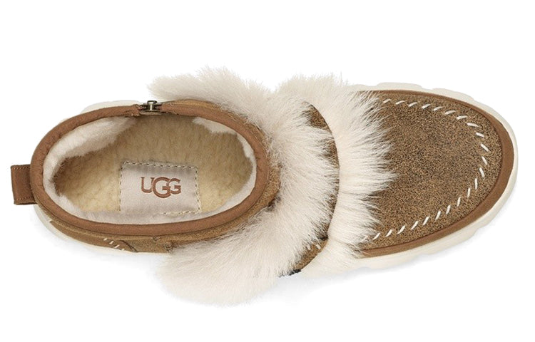 (WMNS) UGG Fluff Punk Ankle Boot 1107309-CHE