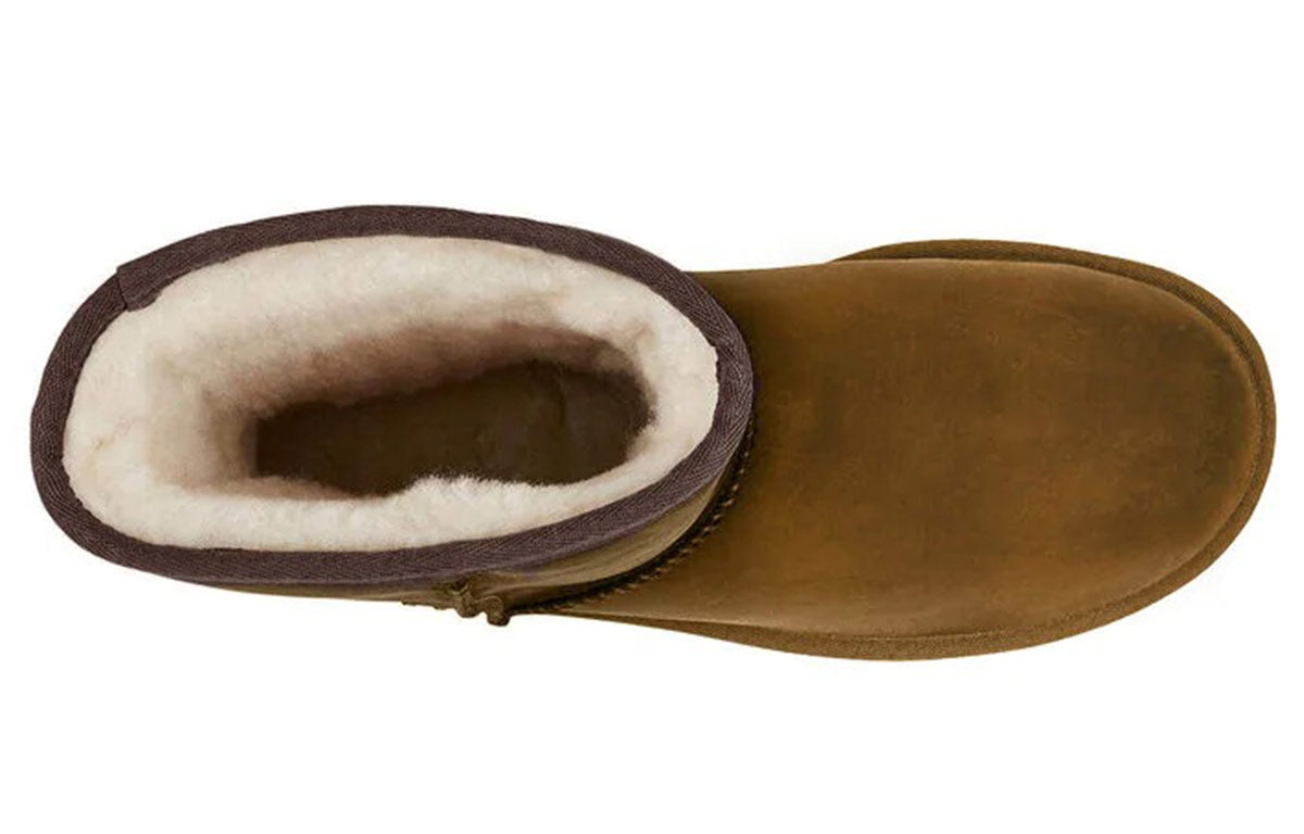 UGG Classic Short Deco Snow Boots Brown 1110042-CHE