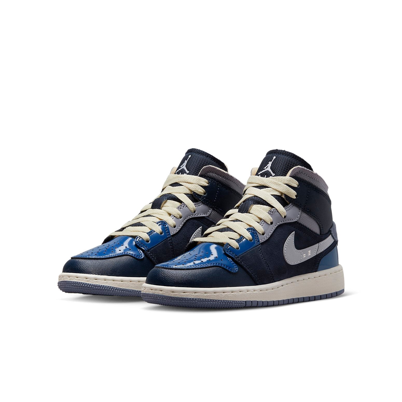 (GS) Air Jordan 1 Mid SE Craft 'Inside Out - Obsidian' DX2193-400