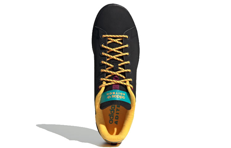 adidas originals Stan Smith 'Black Yellow' FX8715
