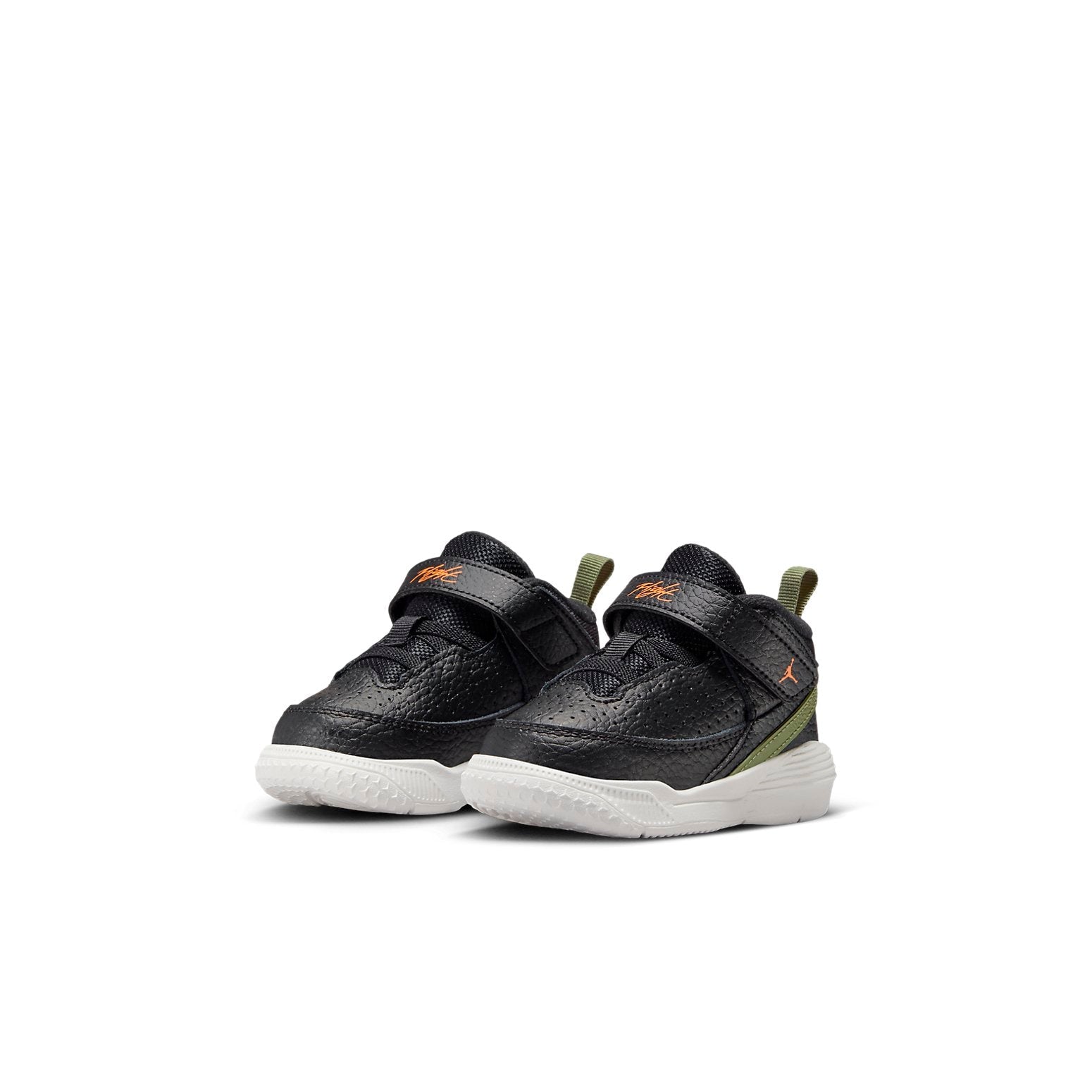 (TD) Air Jordan Max Aura 5 'Black Bright Mandarin Sky J Light Olive' DZ4355-003