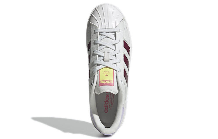 (WMNS) adidas originals Superstar Ot Tech 'White Red' H05640