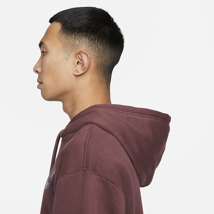 Nike SB Icon Pullover Hoodie 'Dark Wine' CW7064-646