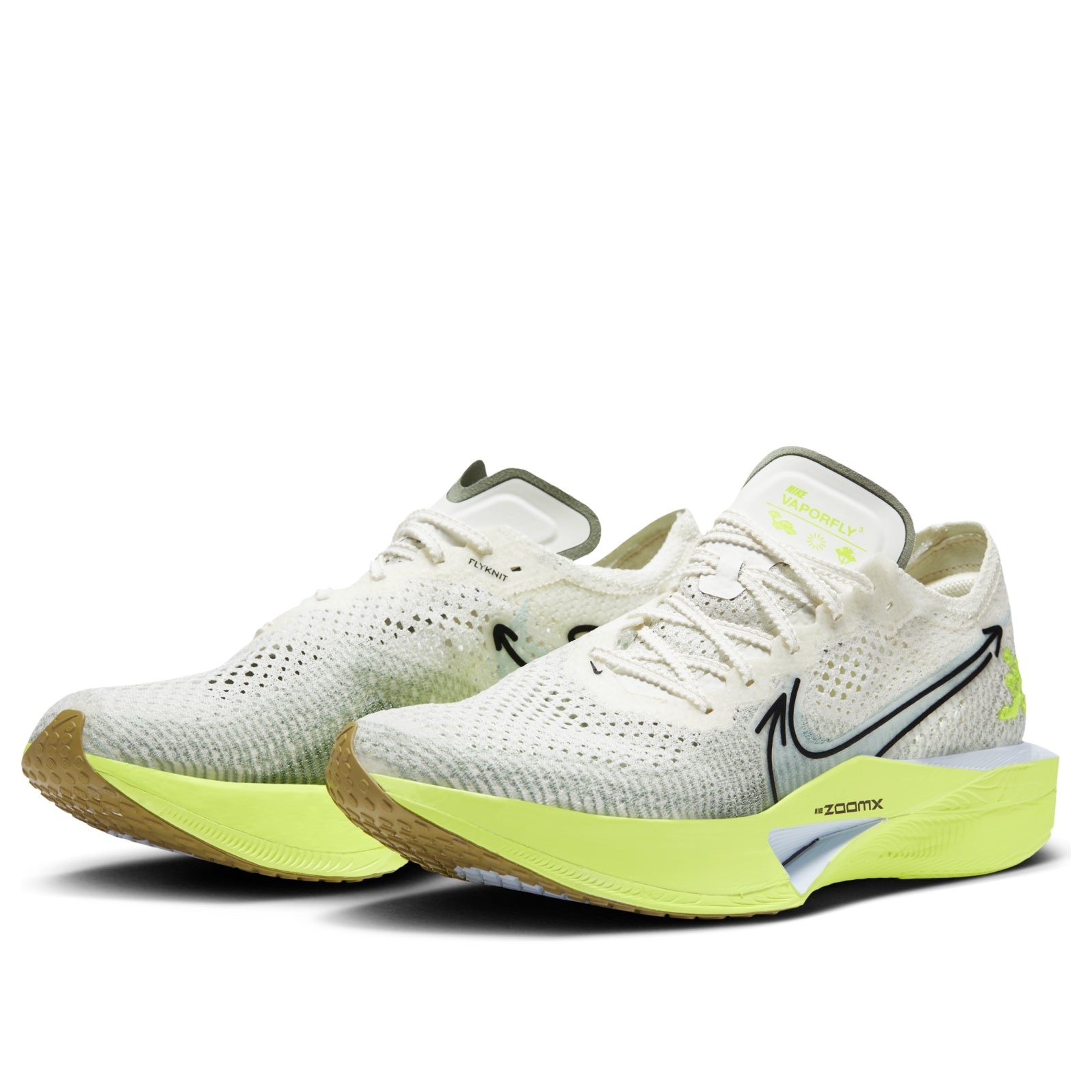 Nike ZoomX Vaporfly 3 Next% 3 'White Green' HQ3450-147