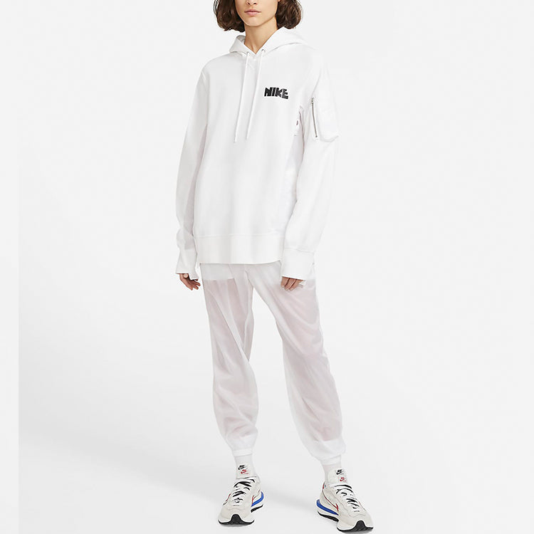 Nike x sacai Hoodie 'White' CW2419-100