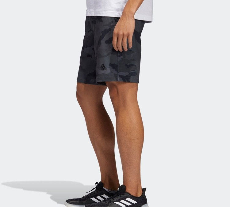 adidas M SHORT CAMO Camouflage Casual Shorts Black FT2806
