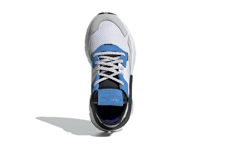 (GS) adidas Nite Jogger J 'White Real Blue' EE6440