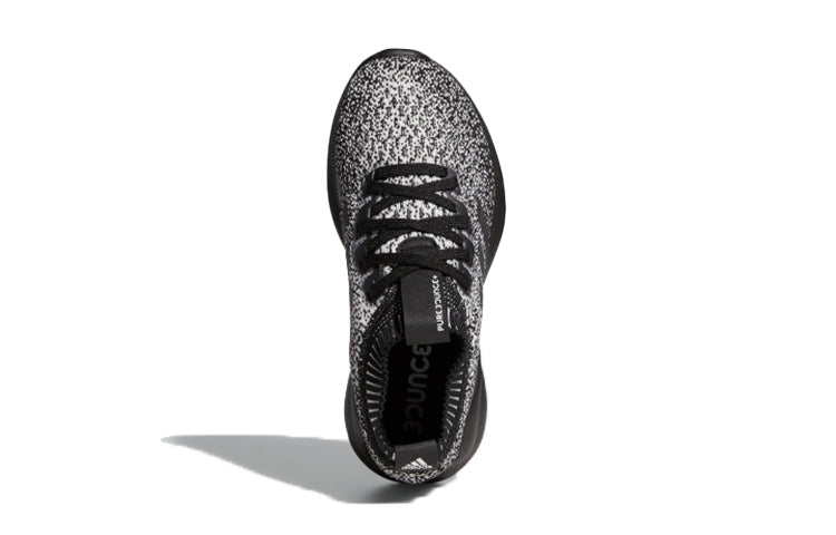 (GS) adidas Purebounce+ J Black/White B76070