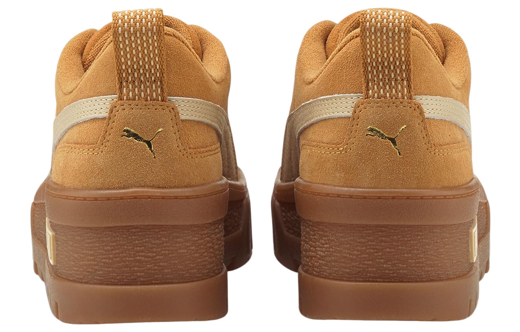 (WMNS) PUMA Mayze Wedge Suede 'Desert Tan' 386744-01