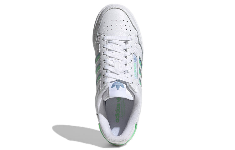 (WMNS) adidas Continental 80 Stripes 'White Green' H06590