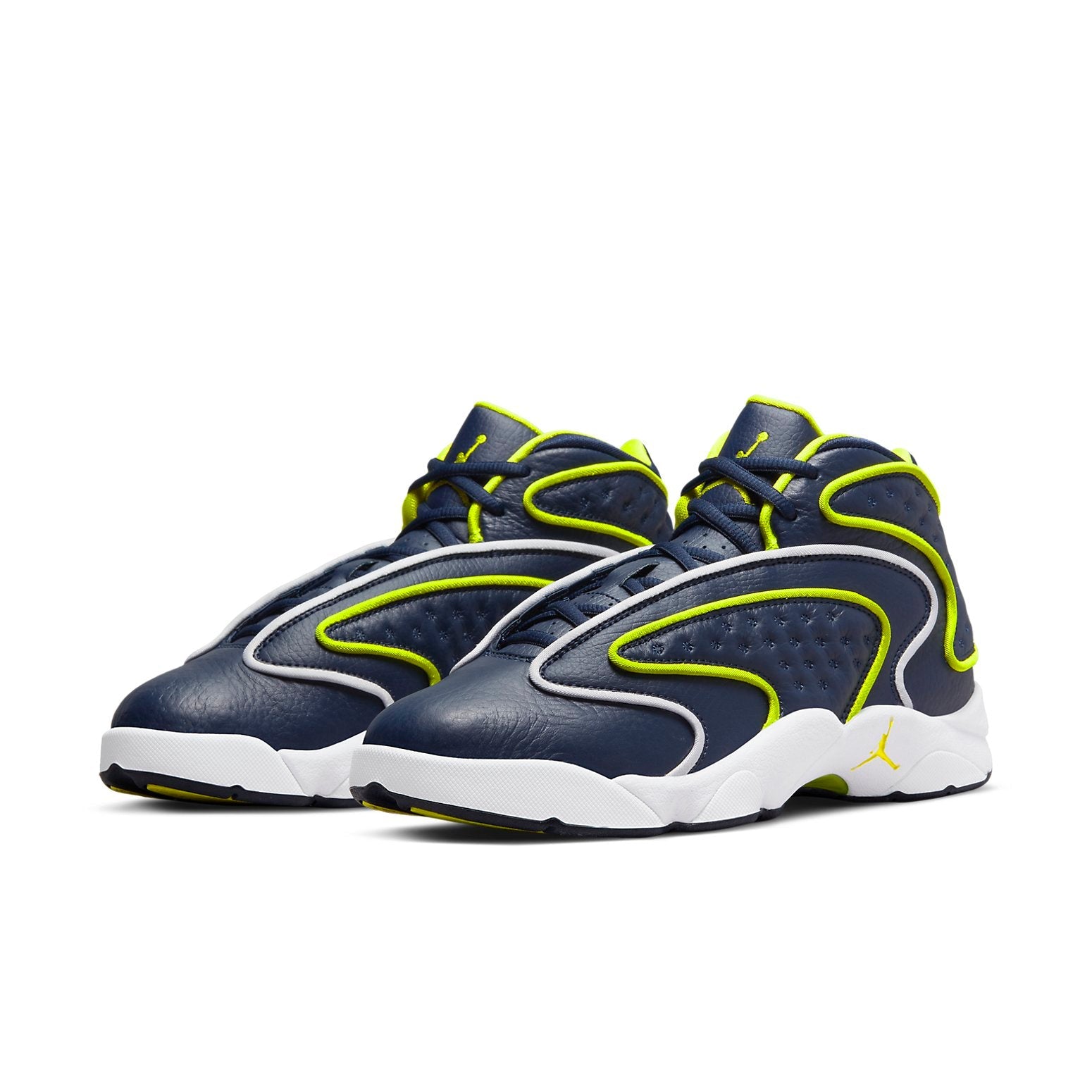 (WMNS) Air Jordan OG 'College Navy Venom Green' CW0907-400