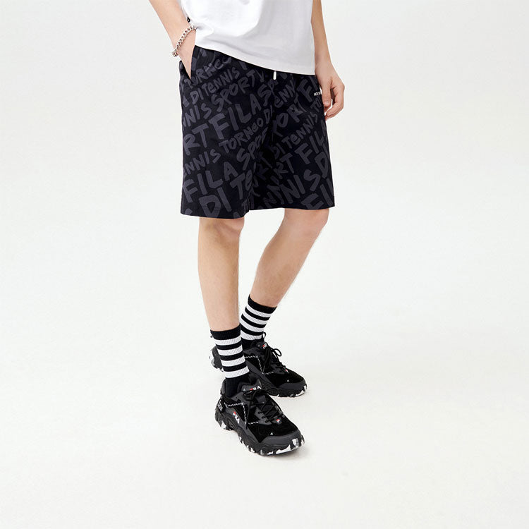 FILA FUSION Woven Sports Shorts Black T11M121807F-BK