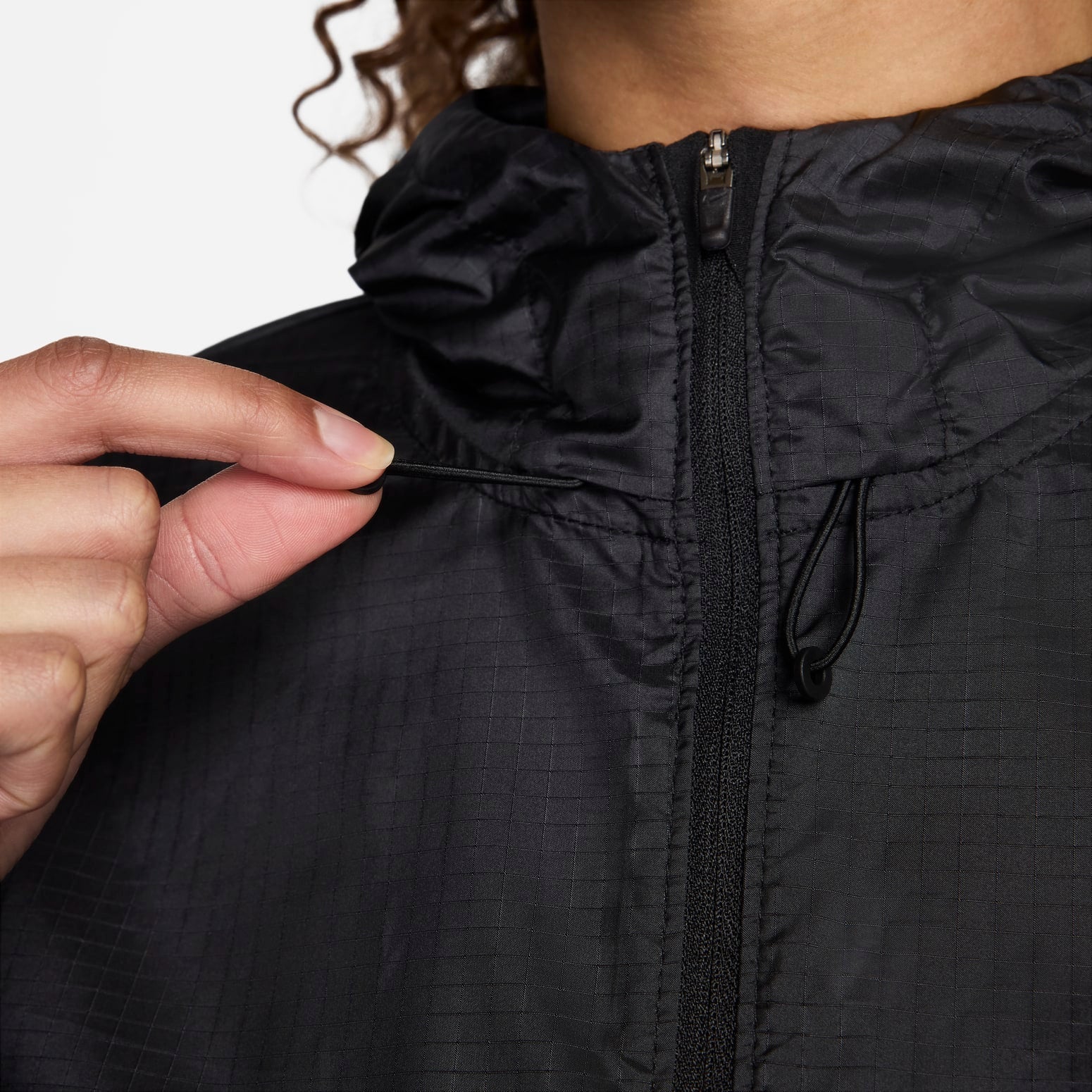 (WMNS) Nike Essential Jacket 'Black' CU3217-010