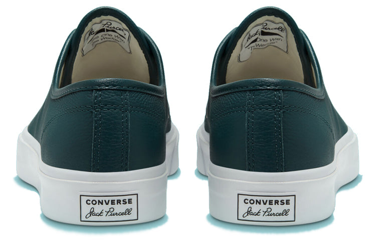 Converse Seasonal Color Leather Jack Purcell 'Green White' 166726C