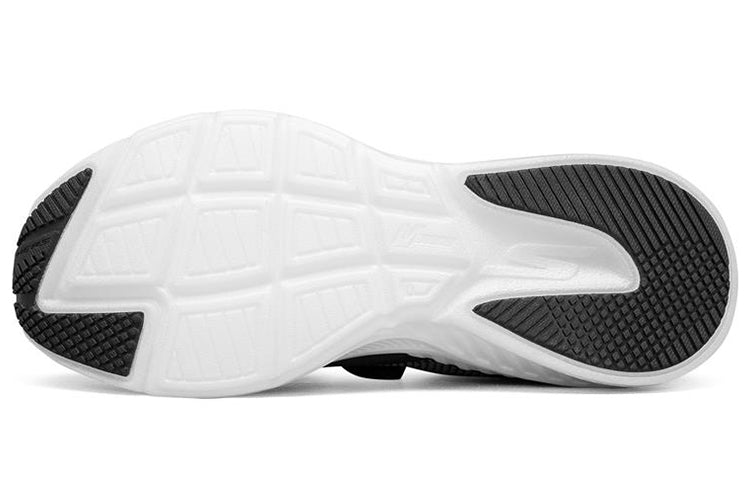 (WMNS) Skechers Go Run Hyper Burst Low-Top Black/White 128097-BKW