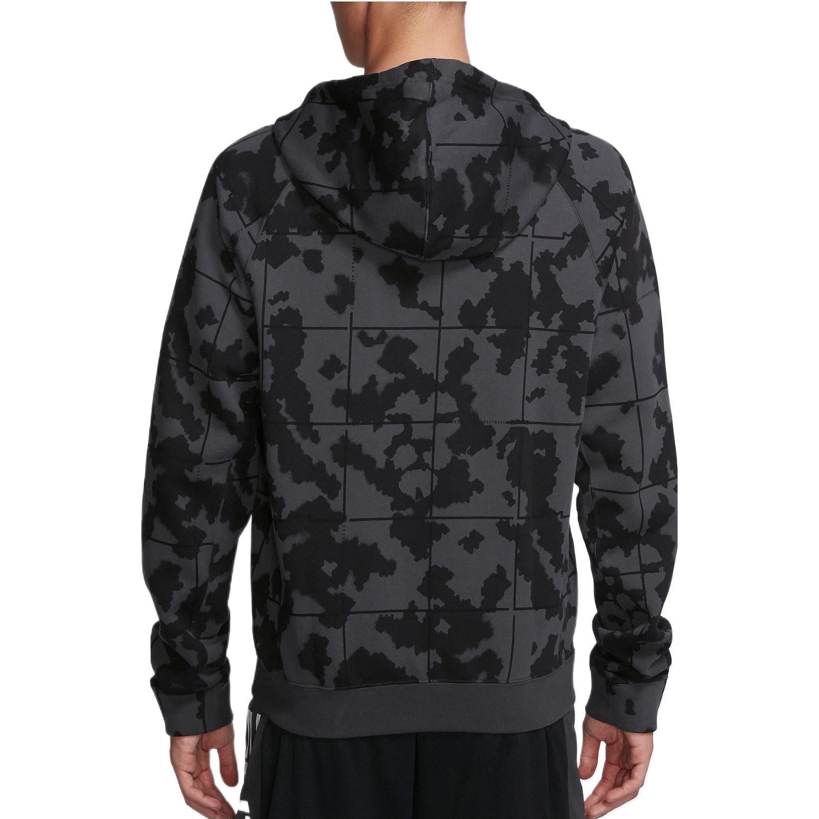 Nike AS Lebron M NK Hoodie FZ AOP ANTHRACITE AT3914-060