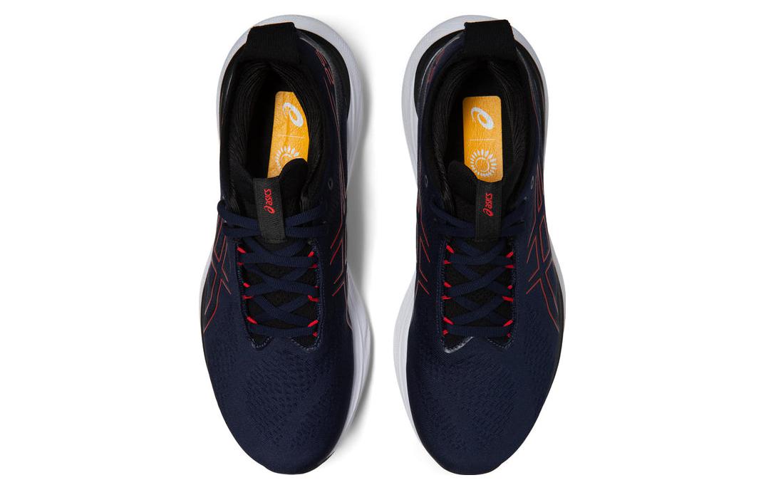 ASICS Gel-Nimbus 25 Wide 'Midnight Electric Red' 1011B625-401
