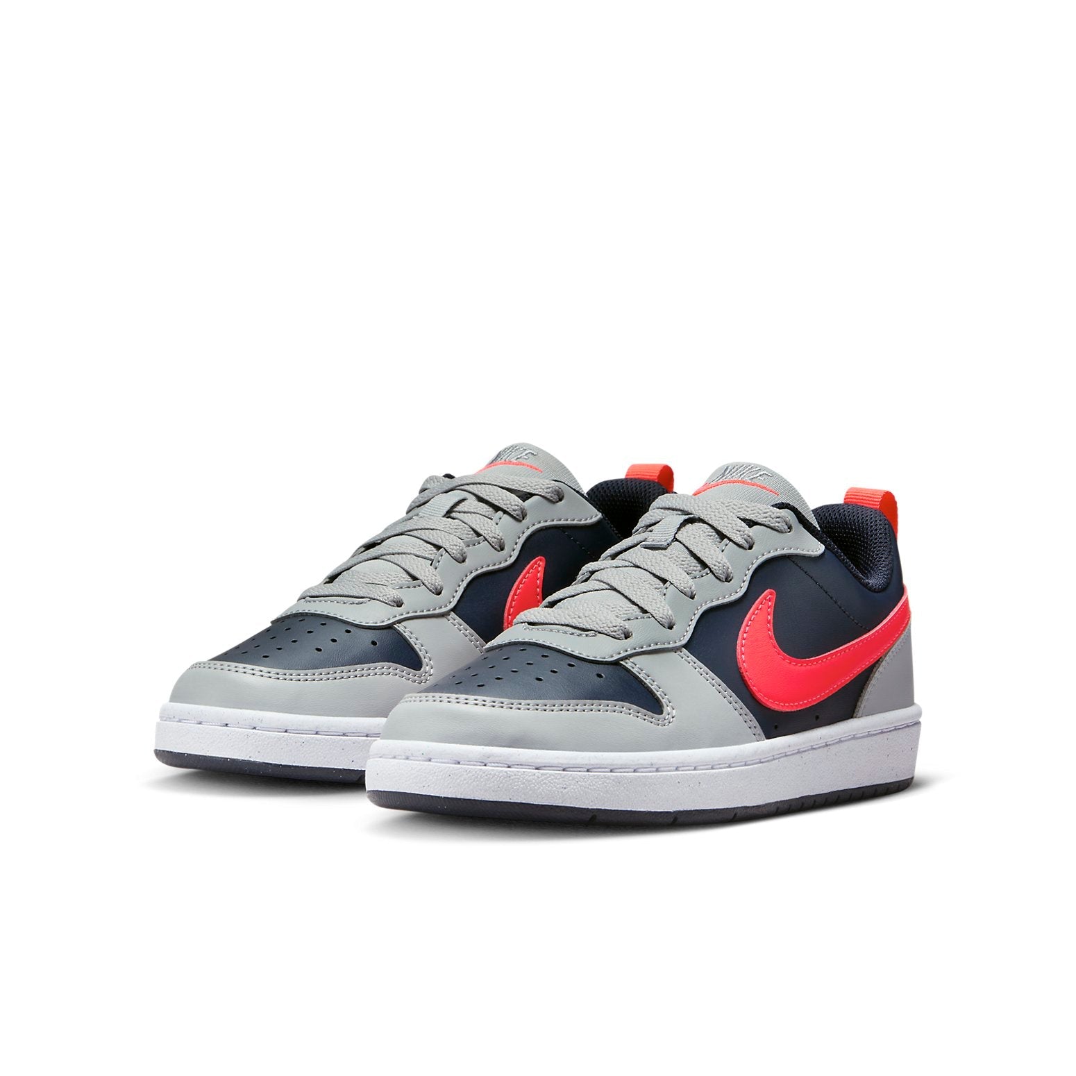 (GS) Nike Court Borough 'Black Grey Red' DV5456-003