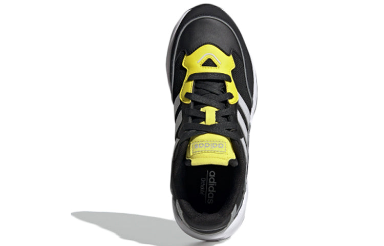 (WMNS) adidas neo 20-20 FX 'Black White Yellow' EH2146