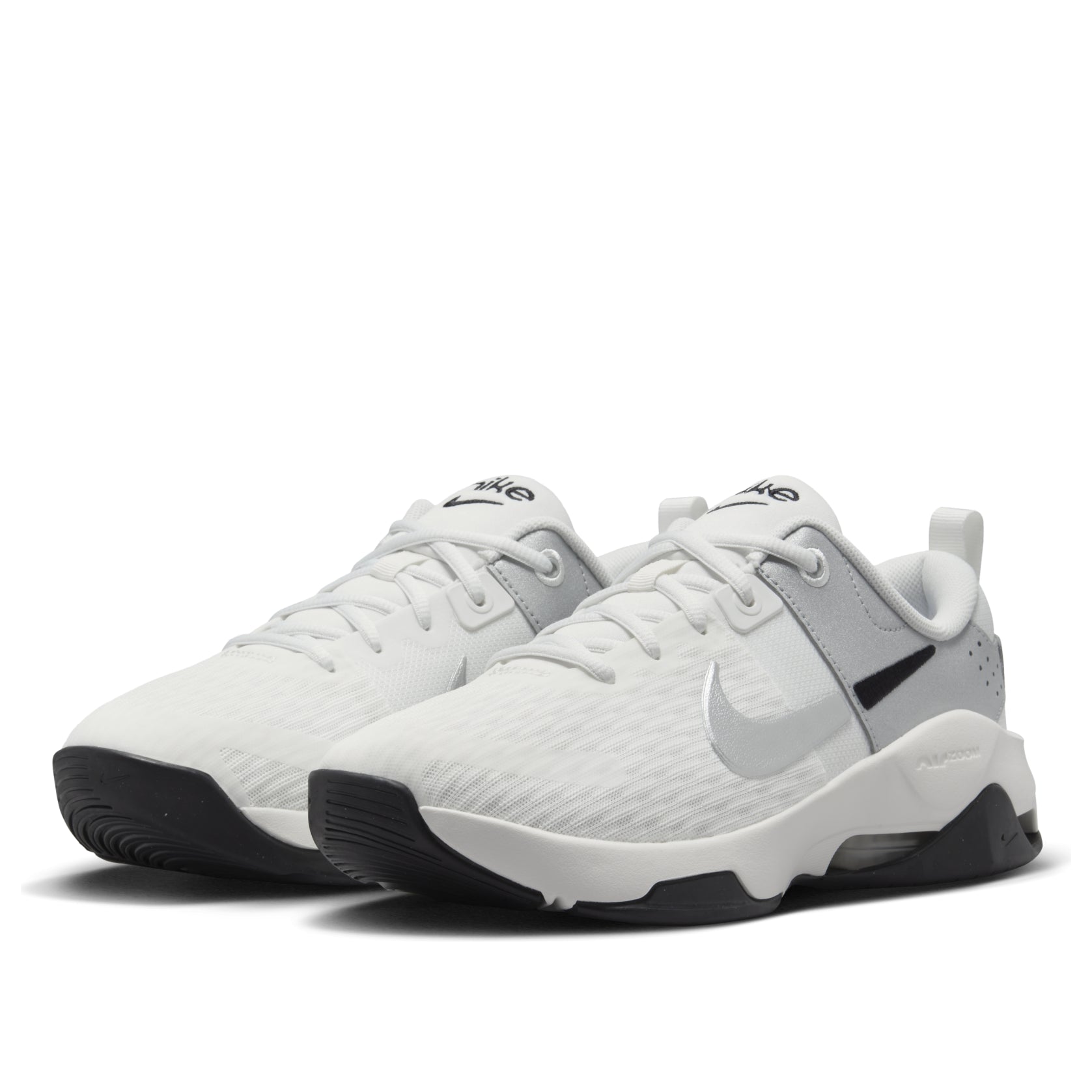 (WMNS) Nike Bella 6 Premium 'Summit White Black Sail Metallic Silver' FZ1714-100