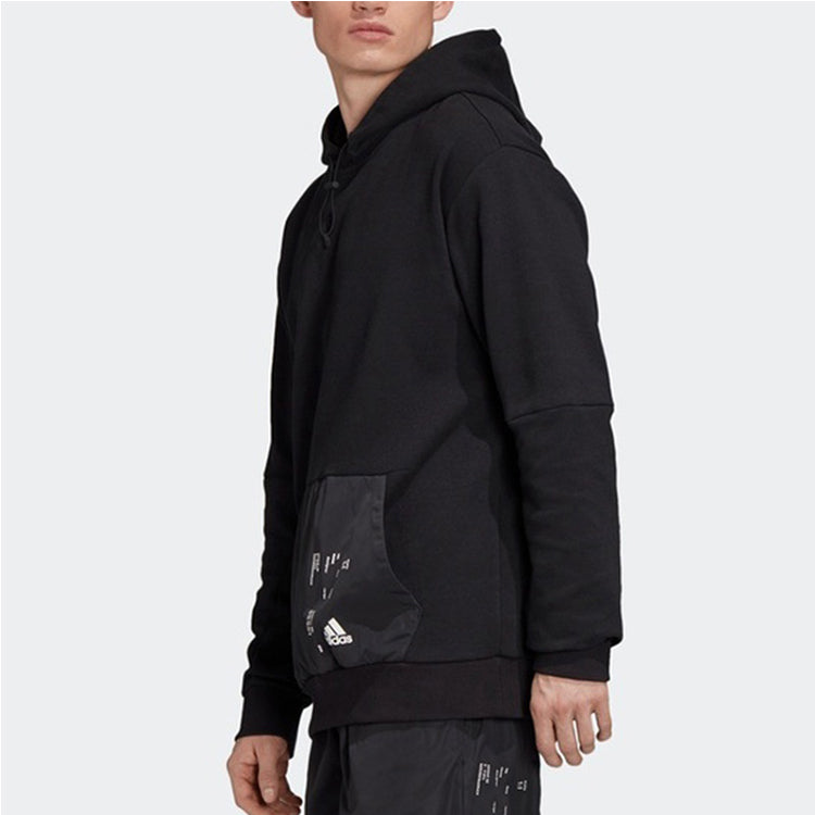 adidas M Wov Pocket OH Casual Sports Black FL5712