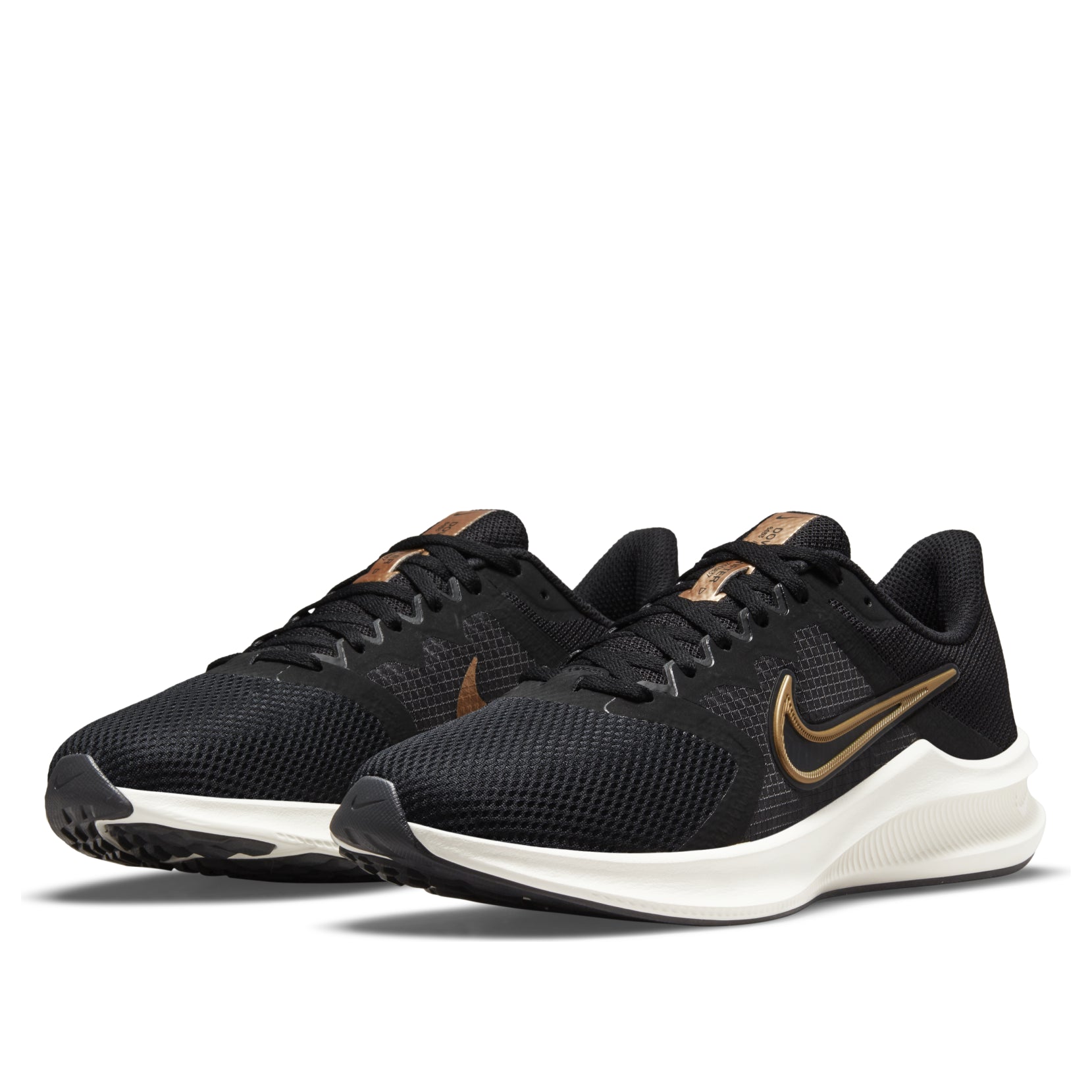 (WMNS) Nike Downshifter 11 'Black Metallic Copper Coin' CW3413-002