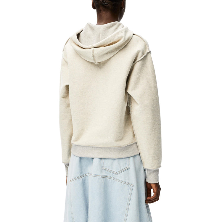 (WMNS) Loewe Anagram Hoodie 'Grey Melange' S359341X98-1440