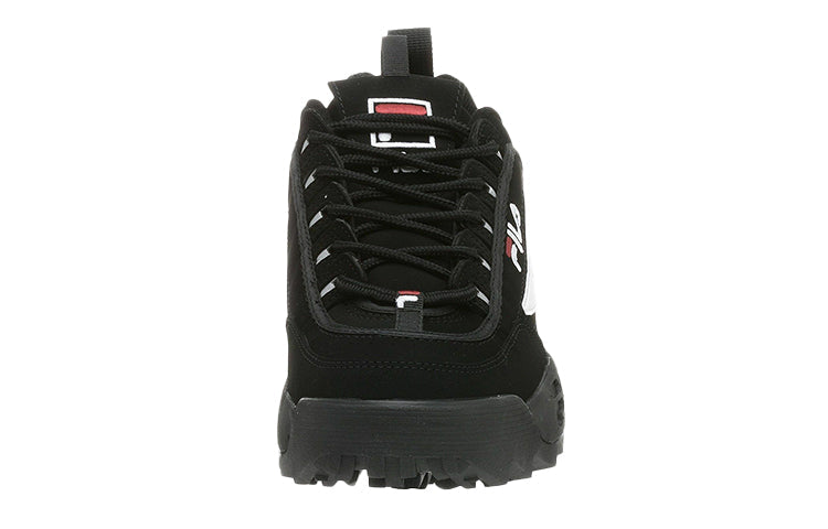 FILA Disruptor 2 Low-Top Daddy Shoes Black/White FW01653_018