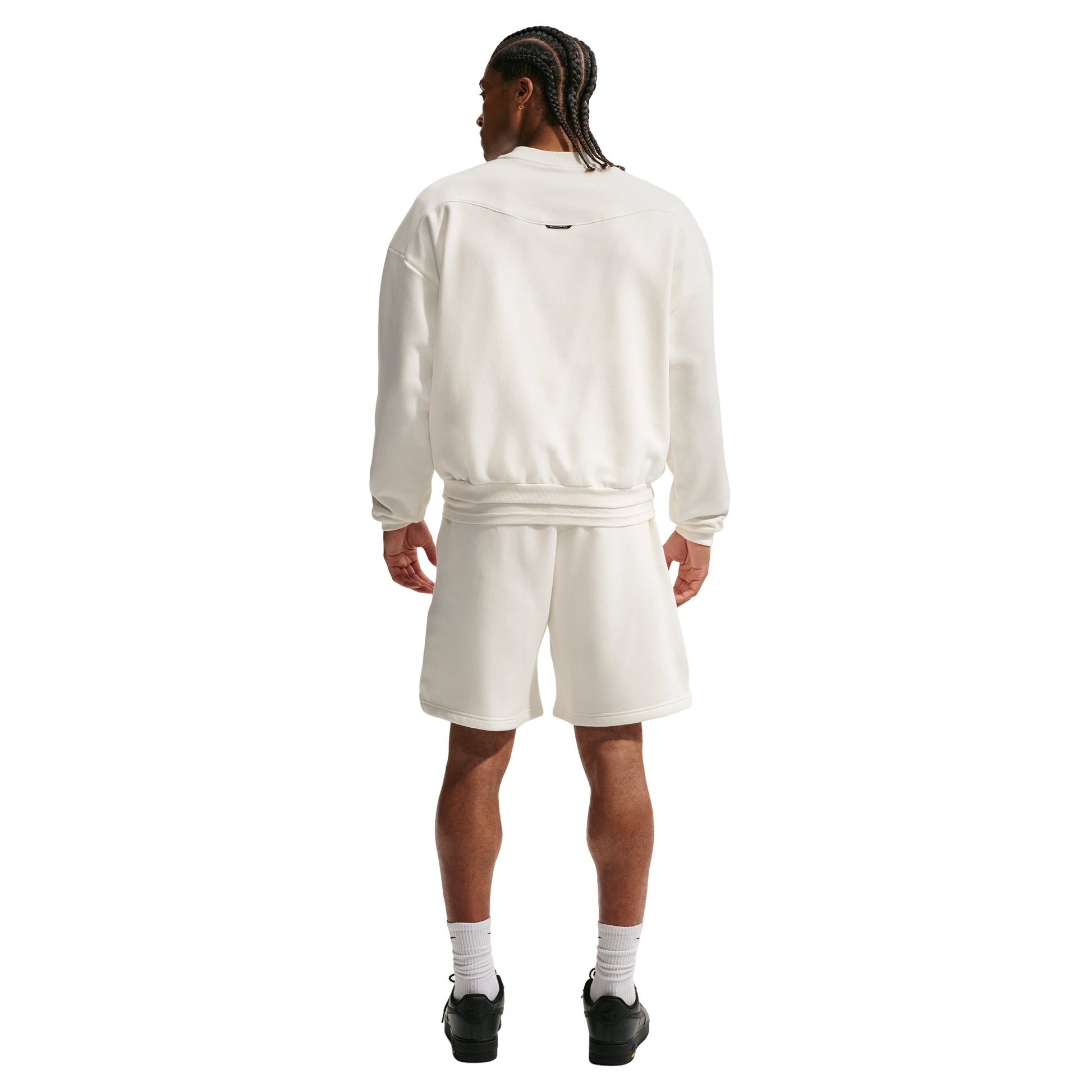 Nike Tech Fit Standard Issue Brush Fleece 8In Short 'Sail Pale Ivory' IU3281-133