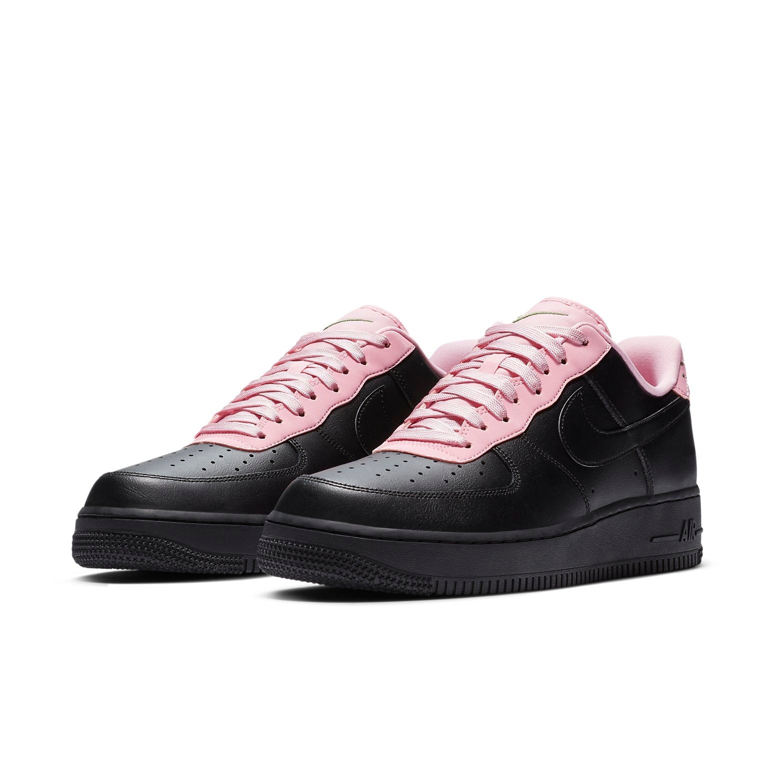Nike Air Force 1 '07 LV8 'Black Pink Quilted Heel' CJ1629-001