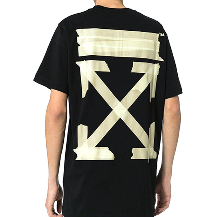 Off-White Arrows Sketch Tape Short Sleeve OMAA027R201850021048