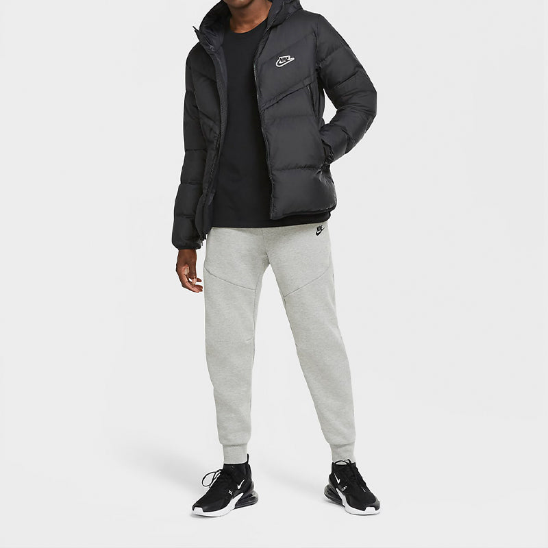 Nike Sportswear Down-Fill Windrunner hooded Stay Warm Casual Down Jacket Black CU4405-010
