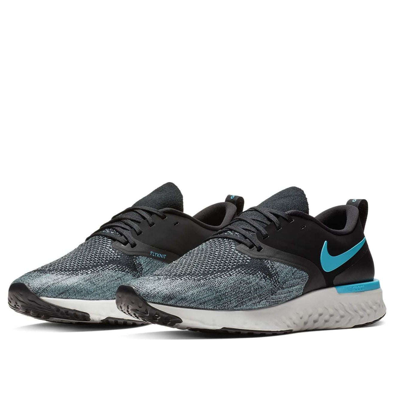 Nike Odyssey React 2 Flyknit 'Black Aviator Grey' AH1015-002