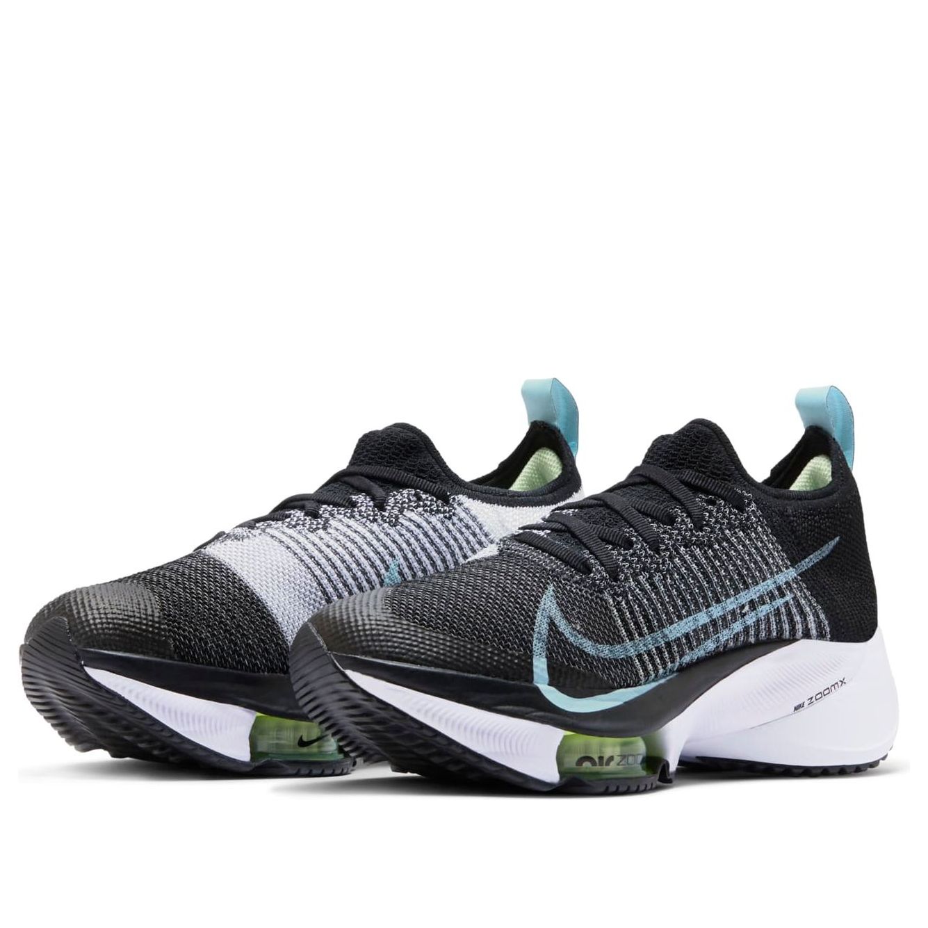 (WMNS) Nike Air Zoom Tempo NEXT% Flyknit 'Black Glacier Blue' CI9924-001