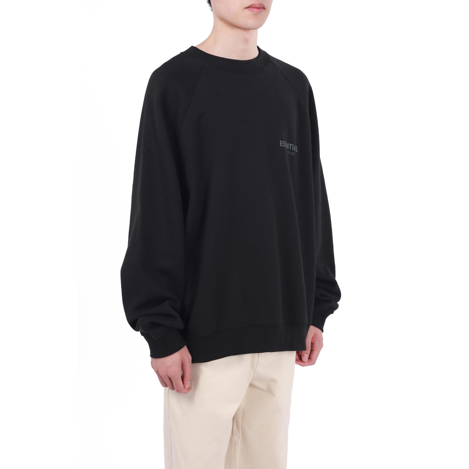 Fear of God Essentials FW21 Pullover Crewneck Stretch Limo FOG-FW21-172
