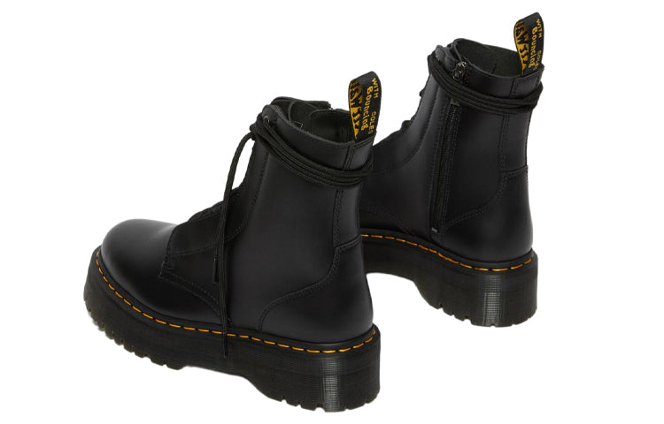 Dr. Martens Jarrick Smooth Leather Platform Boots 'Black' 27312001