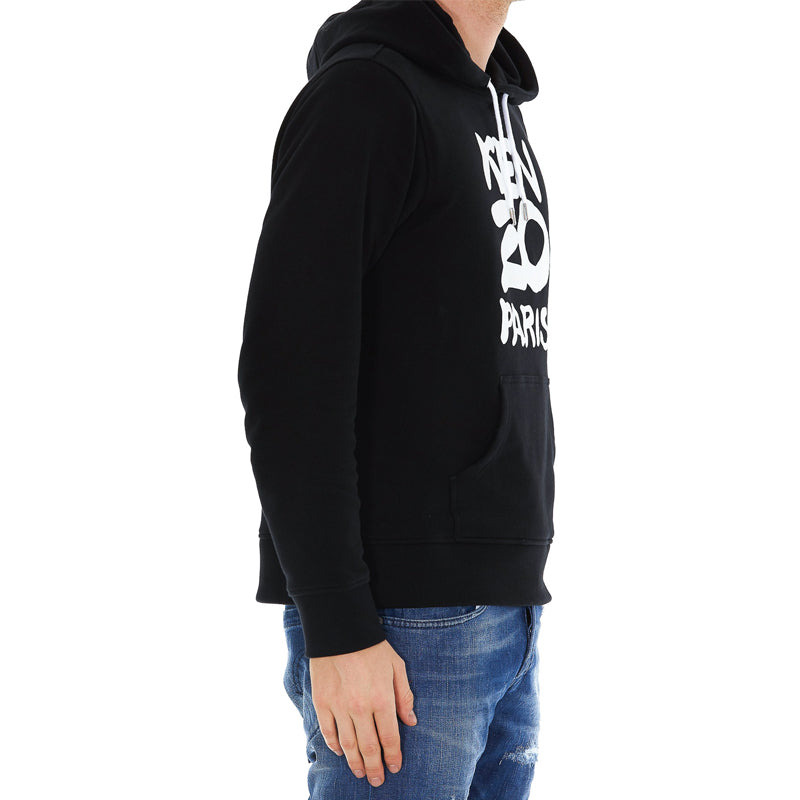 Men's KENZO Large Alphabet Printing Black FA55SW1654ME-99