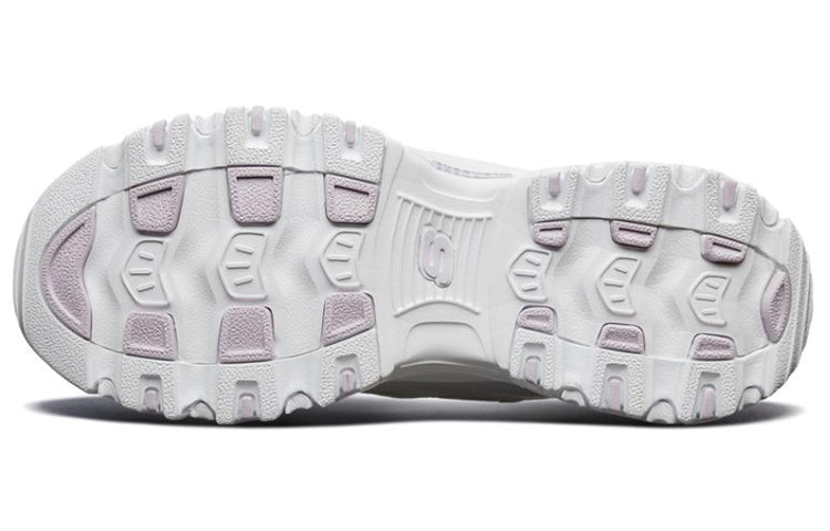 (WMNS) Skechers D Lites 1.0 GS White 66666200-WHT