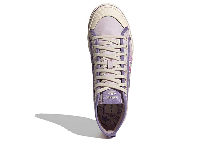 (WMNS) adidas Nizza Platform Mid Shoes 'Almost Pink   Pulse Lilac' GX4608