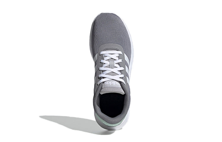 (GS) adidas neo Lite Racer Grey 'White Green' EG4018